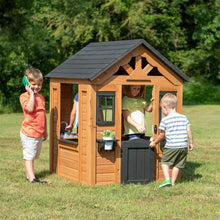 Load image into Gallery viewer, Sweetwater All Cedar Wooden Playhouse, Light Brown Home Garden Buildings