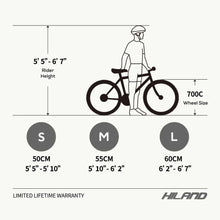 Load image into Gallery viewer, Road Bike,14 Speeds Sport Bike, Light Weight Aluminum Frame, 700C Racing Bike for Men Women Adult Bicycle