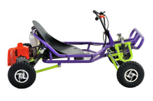 Load image into Gallery viewer, Hand pull start 2-stroke mini off-road go kart seamless steel pipe for the entire vehicle