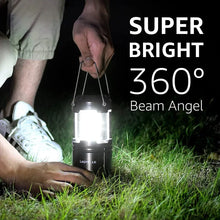 Load image into Gallery viewer, LED Collapsible Camping Lantern 4-Packs, Super, Battery Powered Camping Light, IPX4 Resistant, Portable Emergency
