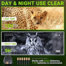 Load image into Gallery viewer, Binoculars Night Vision Device 1080P HD 850nm Infrared 5X Digital Zoom Telescope Goggles Outdoor Hunting Camping Full Dark 300m