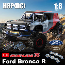 Load image into Gallery viewer, NEW MJX 1:8 Large Scale Hyper Go H8P RC Car 80A FOC Simulation Vehicle Model 8CH 2.4G Remote Control Off-Road Truck Toy Gift