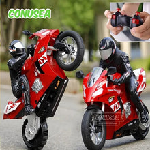 Load image into Gallery viewer, RC Stunt Motorcycle Car 1/6 High Speed Motorbike Model 2.4G Radio Control Car Remote Controlled Toy Drift Cars Toys For Boys Kid