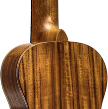 Load image into Gallery viewer, Batking Guitalele,28 inch Acoustic 6 Strings Electric Guitar Ukulele Mini Travel Guitarlele KOA Wood Ukelele with Gig bag