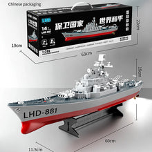 Load image into Gallery viewer, RC Warship Model  Missile Destroyer Ship Model Set Electric