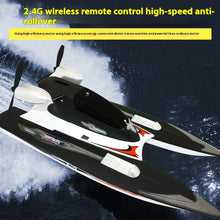 Load image into Gallery viewer, 2.4g Rc Boat Sailboat Model Rechargeable  Off-water Protection
