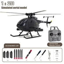 Load image into Gallery viewer, In Stock Rc Era New 1:28 C189 Bird Rc Helicopter Tusk Md500 Dual Brushless Simulation Model 6-axis Gyro Simulation Model Toys