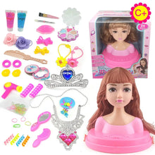 Load image into Gallery viewer, Princess Dressing Play Toys for Little Girls Makeup Learning