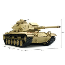 Load image into Gallery viewer, 1:16 Rc Tank US M60a1 Patton Main Battle Tank Model Kids Electric Toy Gifts