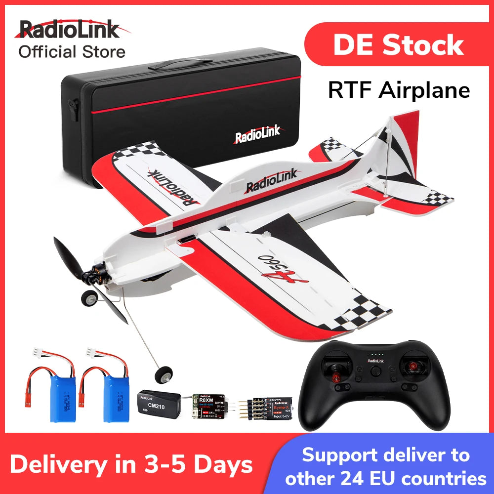 Radiolink A560 RC Flugzeug RTF - 3D Kunstflug Mit Gyro Für Anfänger & Profis