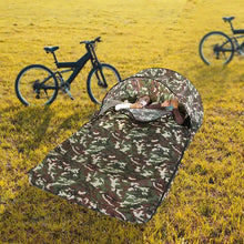 Load image into Gallery viewer, Portable Camping Sleeping Bag Lightweight and Waterproof Backpacking Net Sleeping Bags Cover for Outdoor Traveling Hiking