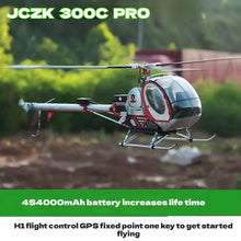 Load image into Gallery viewer, 2025 Schwarzer Jczk 300c Remote-Controlled Helicopter Hughe Gps Return Fligh Like Real Helicopter Six Channel Simulation Gift