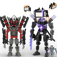 Load image into Gallery viewer, Moc Skibidi Toilet Action Figures Model builing Blocks Camerman
