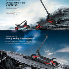 Load image into Gallery viewer, HX X10 18.2AH Electric Scooter 2000W 75KM/H Foldable Electric Kick E Scooter Dual Motors 11 Inch APP Smart Escooter for Adults