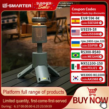 Load image into Gallery viewer, Telescopic Camping Light 10000mAh Portable Lanterns LED Adventure Hiking Fishing Tents Campsite Ambiance Lamp with Magnet Tripod