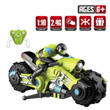 Load image into Gallery viewer, Rc Motorcycle Toys for Boys Electric Drift Rotate Stunt Bike