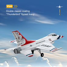 Load image into Gallery viewer, F-16 V3 PNP FMS RC Airplane Brushless Airplane Falcon Fighter RC Jet Plane Ducted Fan EDF Simulation Aircraft Fixed Wing Fighter