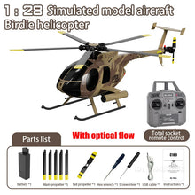 Load image into Gallery viewer, C189 1/28 RC Helicopter 6CH 6-axis Gyro Remote Control Model One-click Takeoff/landing 2.4G Transmitter Aircraft Kid Adult Toy