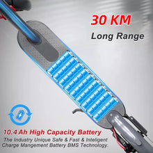 Load image into Gallery viewer, Electric Scooter 25KM/H Adult 8.5 Inches 350W 10.4Ah Foldable