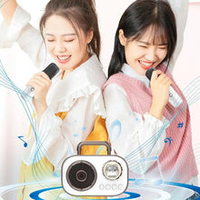 Load image into Gallery viewer, Kids Karaoke Machine Wireless Portable Speaker With Microphone Long Battery Life Rechargeable Audio Supplies With Dual Mic