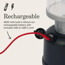 Load image into Gallery viewer, Classic Reaching 400/800L LED Lantern, Impact &-Resistant Lantern with Carabiner Handle & Charging Ports, Great for Ca