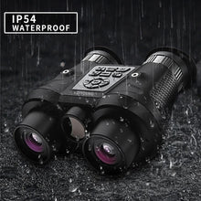 Load image into Gallery viewer, ZIYOUHU Naked Eye Hunting Digital Binocular Night Vision Dual Eyepiece Objective 40° Large Viewing Helmet HD 1080P Video Camera