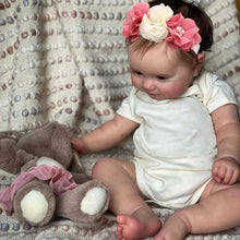 Load image into Gallery viewer, Full Vinyl Body Girl Waterproof Reborn Doll Maddie Hand-Detailed
