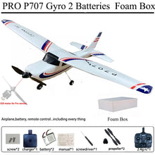 Load image into Gallery viewer, Park10 RC Airplane P707G 2.4G 3D/6G With Gyroscope 3Ch RC Airplane Fixed Wing Plane Outdoor Toys Drone RTF CESSNA 182 Plane Gift