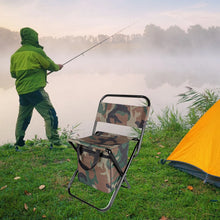 Load image into Gallery viewer, Folding Backpacking Chair Large Capacity Collapsible Beach Chairs Lightweight Waterproof Camp Chair For Outdoor Hunting Fishing