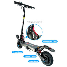 Load image into Gallery viewer, High Powered Off-Road Tyre, Two Wheel Dual Hub, Electric Folded Scooters, E Scooter, 2400W, 48V, 2000W, 3000W