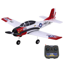 Load image into Gallery viewer, FMS T-28 410mm Wingspan 2.4GHz 4CH Built-in Gyro EPP RC Airplane Fixed Wing RTF