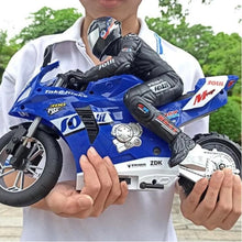 Load image into Gallery viewer, Electric Self Balancing RC Motorcycle High Speed Drift Spin Stunt Standing Remote Control Bike Multi Gear Large Toy