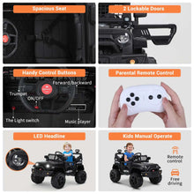 Load image into Gallery viewer, Kimbosmart 12V Electric Vehicle Car For Children Ride On Cars