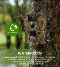 Load image into Gallery viewer, SunTekCam 1080P Hunting Trail Camera 30pcs Infrared LEDs 850nm IP65 Waterproof Photo Trap for Hunting Long Standby Time 14MP