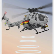 Load image into Gallery viewer, Remote Controlled RC ERA C186S Helicopter Six-Channel Simulation Brushless Model Helicopter BO-105 Optical Flow Positioning Toy