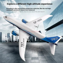 Load image into Gallery viewer, RC Boeing 787 Glider Qf008 2.4G Electric Remote Control Plane