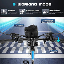 Load image into Gallery viewer, Electric Mountain Bike 26'' Commuter Ebike Adults Foldable 500W (Peak 750W) 20MPH Adult Electric Bicycles with Up to 50 Miles