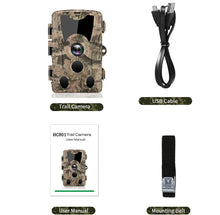 Load image into Gallery viewer, Outdoor Wildlife 20MP HD 1080P Trail Camera Night Vision Hunting Accessories IP66 Waterproof Wildlife Game Cam Thermal Scope