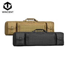 Load image into Gallery viewer, WINCENT Tactical Double Long Rifle Gun Case Bag Rifle Backpack Soft Firearm Transportation Carbine Case Lockable 35"42"46"inch