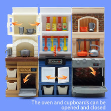 Load image into Gallery viewer, DIY Kid Play House Simulation Kitchen Pretend Toys Kitchenware