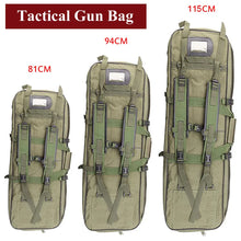 Load image into Gallery viewer, 81cm 94cm 115cm Tactical Hunting Bag Airsoft Rifle Square Carry Bag With Shoulder Strap Gun Protection Case Nylon Backpack