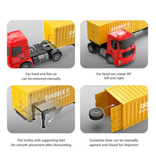 Load image into Gallery viewer, Remote Control Container Truck Radio Controlled Flatbed Kids Toys for Boys Gifts