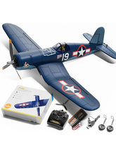 Load image into Gallery viewer, Volantex 500mm F4U Corsair Remote Control Airplane Aircraft Combat Xpilot Stabilization Aerobatics / 6 Axis Gyro 4CH P51D