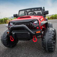 Load image into Gallery viewer, Children Ride- on Car JEEP Double Drive with 200W*2,Parent Remote Control,Foot Pedal,Led Lights,USB/bluetooth/MP3 / Toy Car