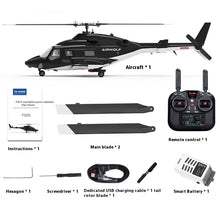 Load image into Gallery viewer, Flying Wolf Helicopter F02S Remote Control Model Aircraft Automatic Return GPS Intelligent Satellite Positioning Model Helicopte