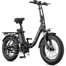 Load image into Gallery viewer, Electric Bike for Adults, L20 2.0 20''×3.0" Fat Tire Electric Bicycle 52V 13Ah Removable Battery Max Range 80Miles & 25MPH
