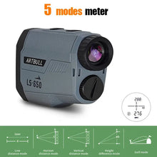 Load image into Gallery viewer, ARTBULL Golf Laser Rangefinder 1000M 650M Telescope with Flag-Lock Slope Pin Distance Meter for Hunting Monocular
