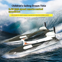 Load image into Gallery viewer, 2.4g Rc Boat Sailboat Model Rechargeable  Off-water Protection