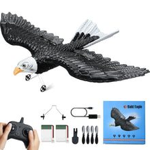 Load image into Gallery viewer, SucceBuy RC Plane Wingspan Eagle Aircraft Fighter 2.4G 2CH with 2 Batteries 6-Axis Glider Airplane Foam Boys Toys for Children
