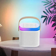 Load image into Gallery viewer, Speaker With Microphone Set Karaoke Mics Speaker Machine Karaoke Microphone Karaoke Machine Karaoke Speaker For Travel Birthday